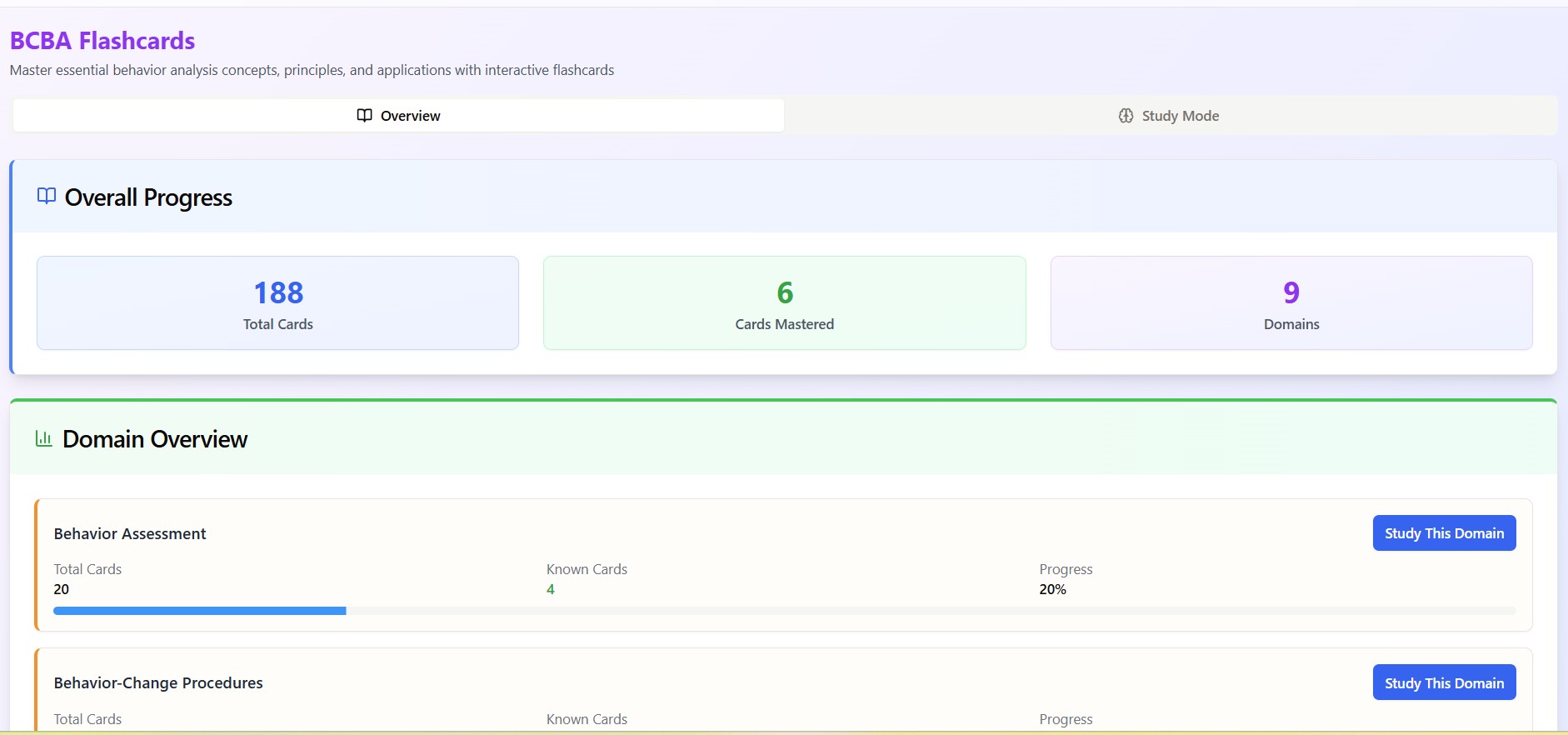 Interactive Flashcards